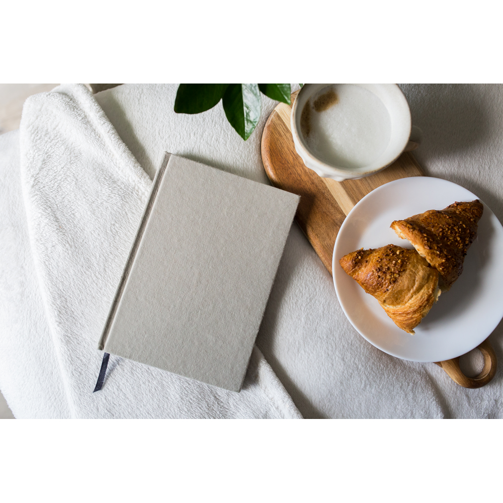 Notatnik ok. A5 B'RIGHT, okładka z bawełny z recyklingu | Tamytrice P083962X 2 Notatnik ok. A5 B'RIGHT, okładka z bawełny z recyklingu | Tamytrice P083962X