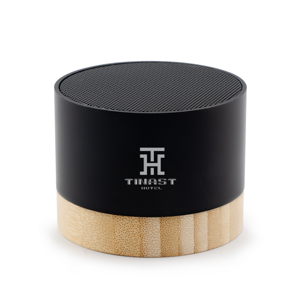 Głośnik bezprzewodowy 3W z aluminium z recyklingu | Jaquann P093711X AX-VA112-W