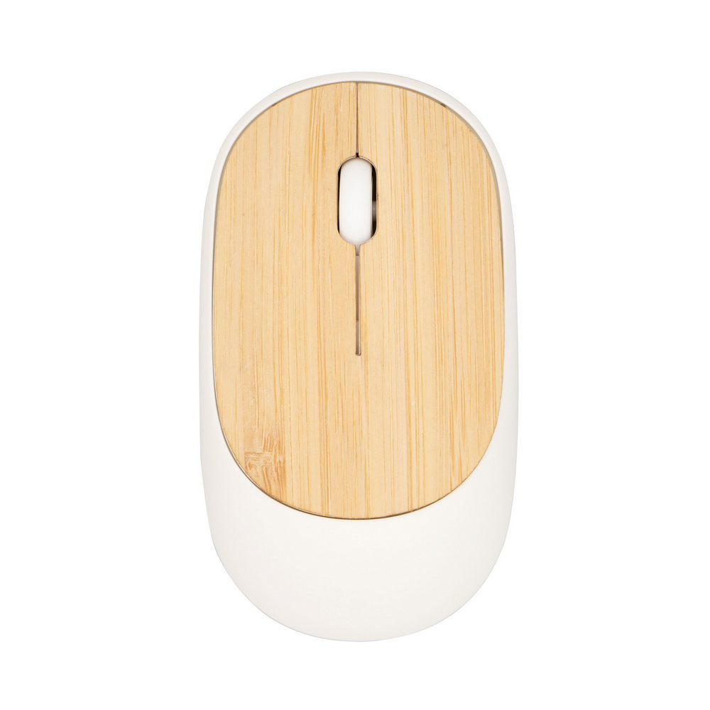 Bezprzewodowa mysz komputerowa, bambusowy element | Judith P104850X