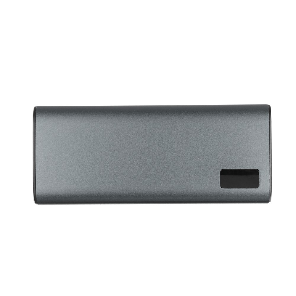 Power bank 10000 mAh z aluminium z recyklingu P084413X srebrny
