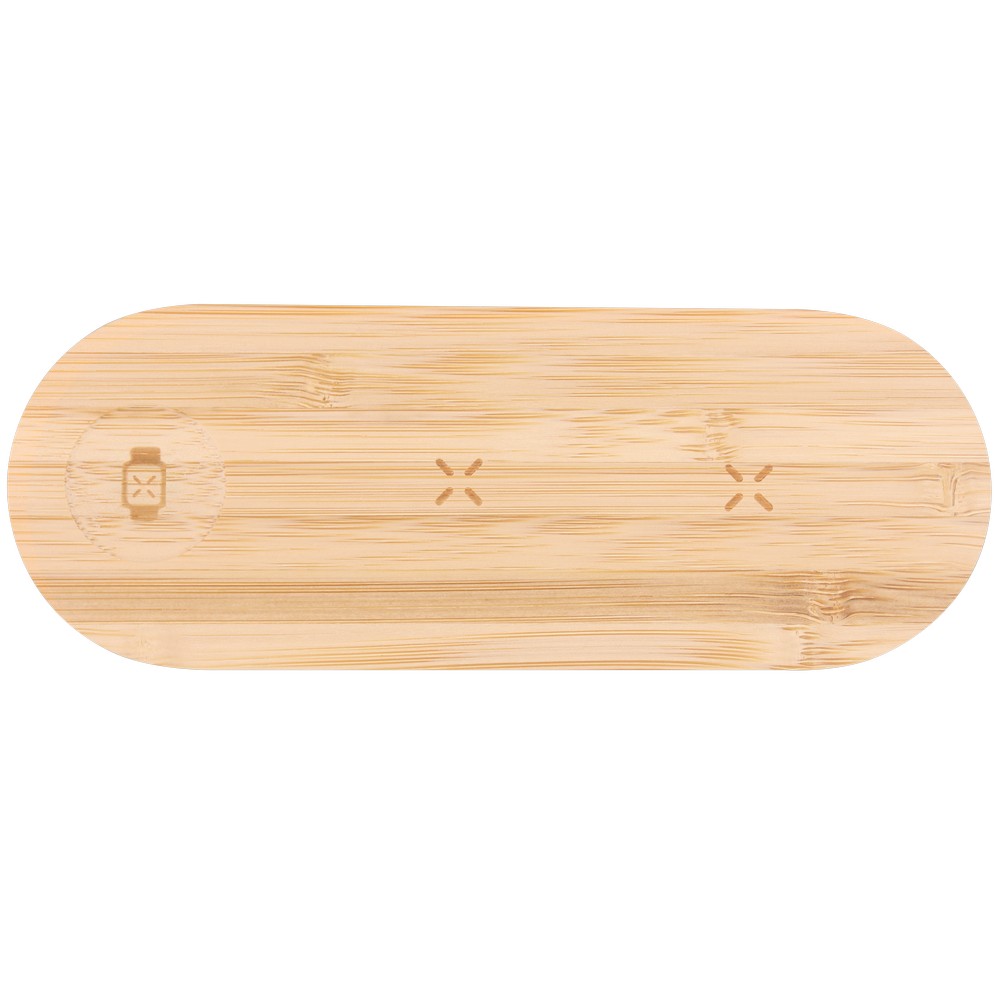 Bambusowa ładowarka bezprzewodowa 15W, 3 w 1 P084416X