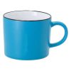 Kubek ceramiczny 400 ml P105028X błękitny