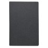 Notatnik ok. A5 ze skóry z recyklingu P105114X czarny