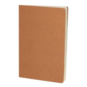 Notatnik ok. A5 ze skóry z recyklingu P105114X AX-VA337-W