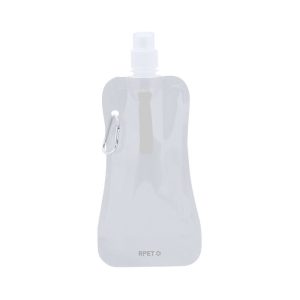 Składany bidon 400 ml z karabińczykiem z RPET P105181X AX-VA371-W