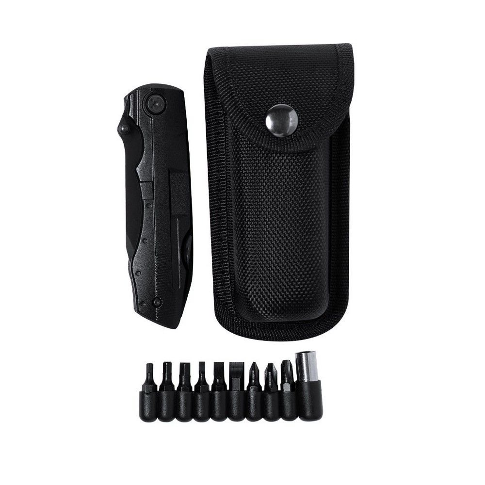 Narzędzie wielofunkcyjne, scyzoryk, 10 funkcji, 10 el., etui P105190X