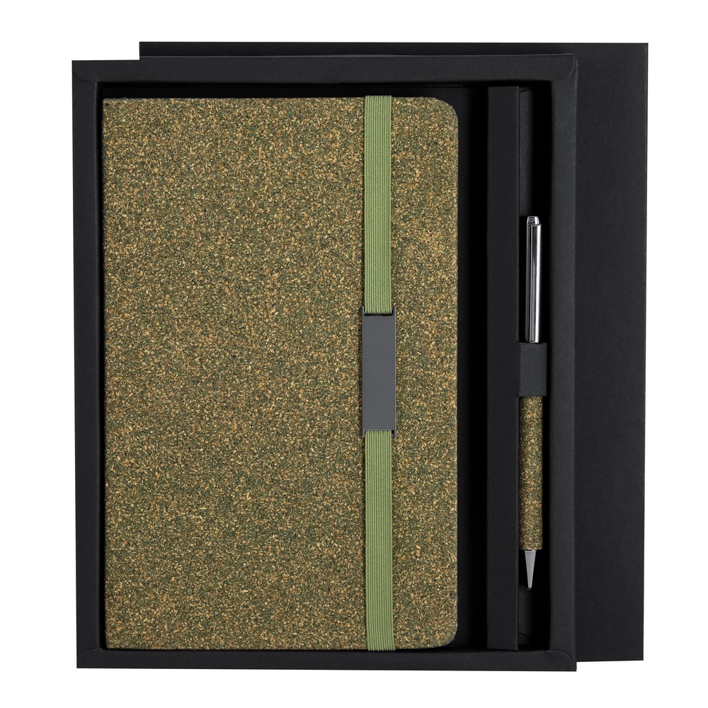 Zestaw upominkowy, notatnik ok. A5, długopis, pudełko podarunkowe P105232X