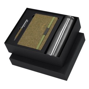 Zestaw upominkowy, termos 500 ml, notatnik ok. A5, długopis, pudełko podarunkowe P105233X AX-VA393-06