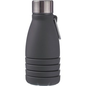 Składana butelka sportowa 550 ml z karabińczykiem P105347X AX-VA459-W