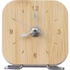 Bambusowy zegar na biurko P105477X