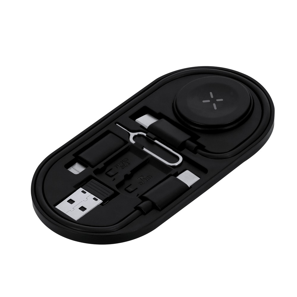 Ładowarka bezprzewodowa 15W z RABS, kabel do ładowania, etui w komplecie P106047X AX-VA606-03