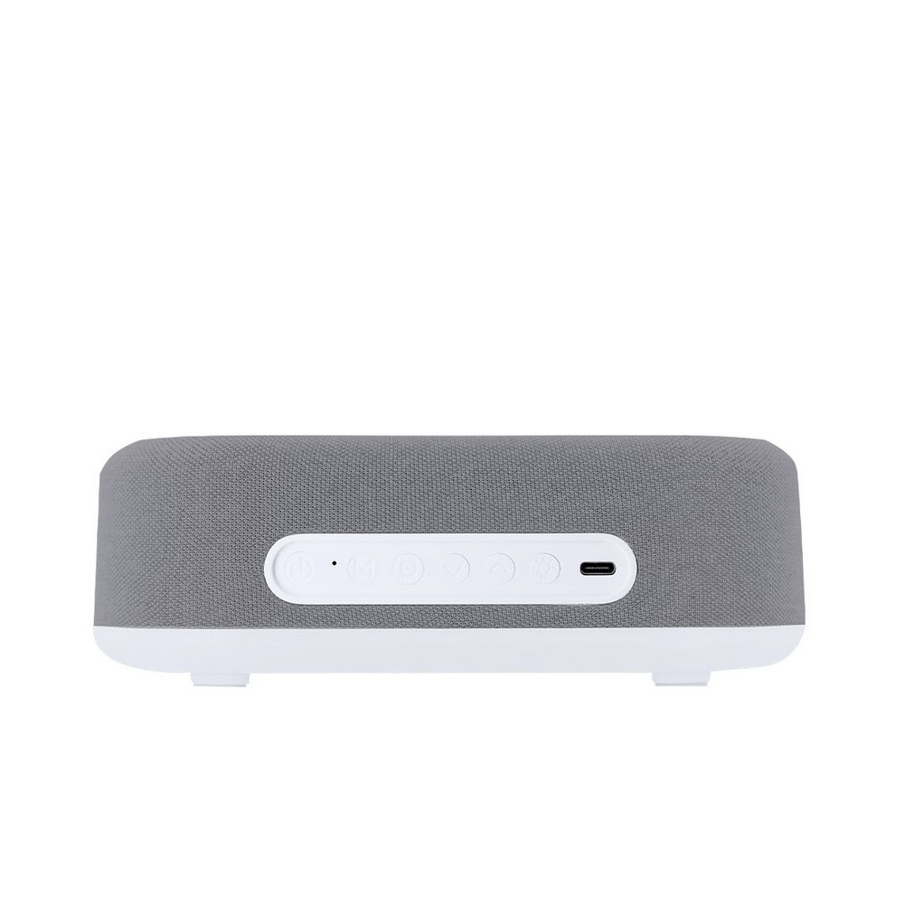 Ładowarka bezprzewodowa 15W, głośnik bezprzewodowy 5W, zegar, lampka LED P106140X