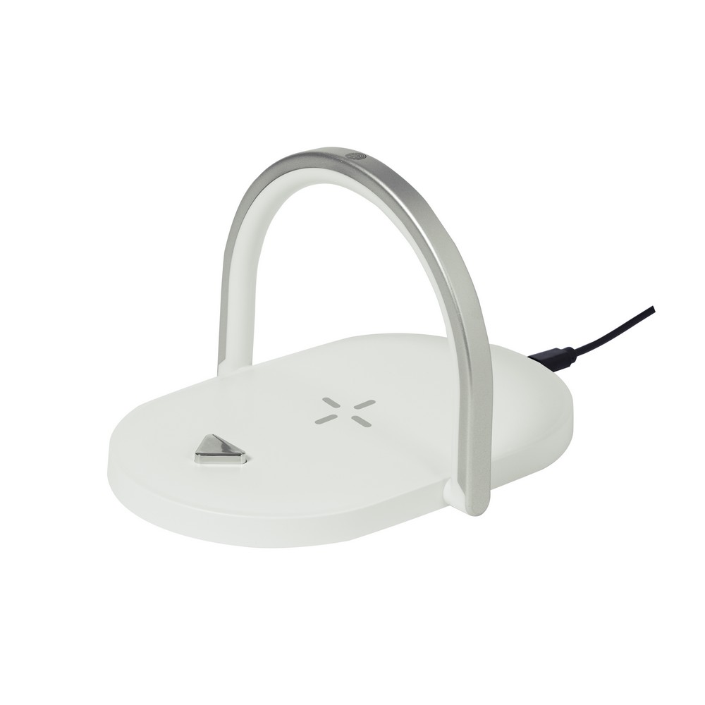 Lampka na biurko, ładowarka bezprzewodowa 15W P106141X biały
