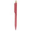 Długopis ze słomy pszenicznej P106074X czerwony