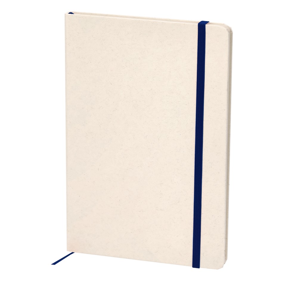 Notatnik ok. A5 ze zrecyklingowanych kartoników po mleku P105963X niebieski