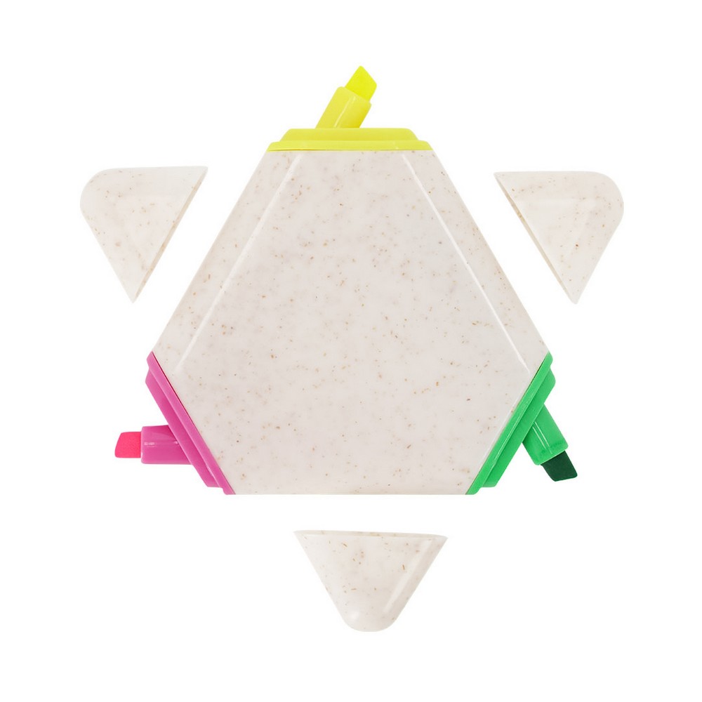 Zakreślacz "trójkąt" ze słomy pszenicznej P105946X