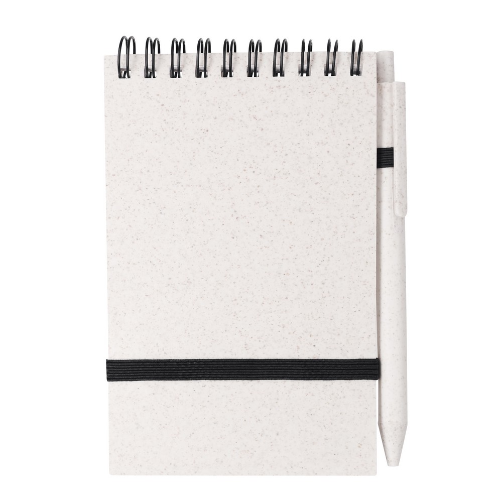 Zestaw biurowy, notes, kubek, długopis ze słomy pszenicznej P105891X