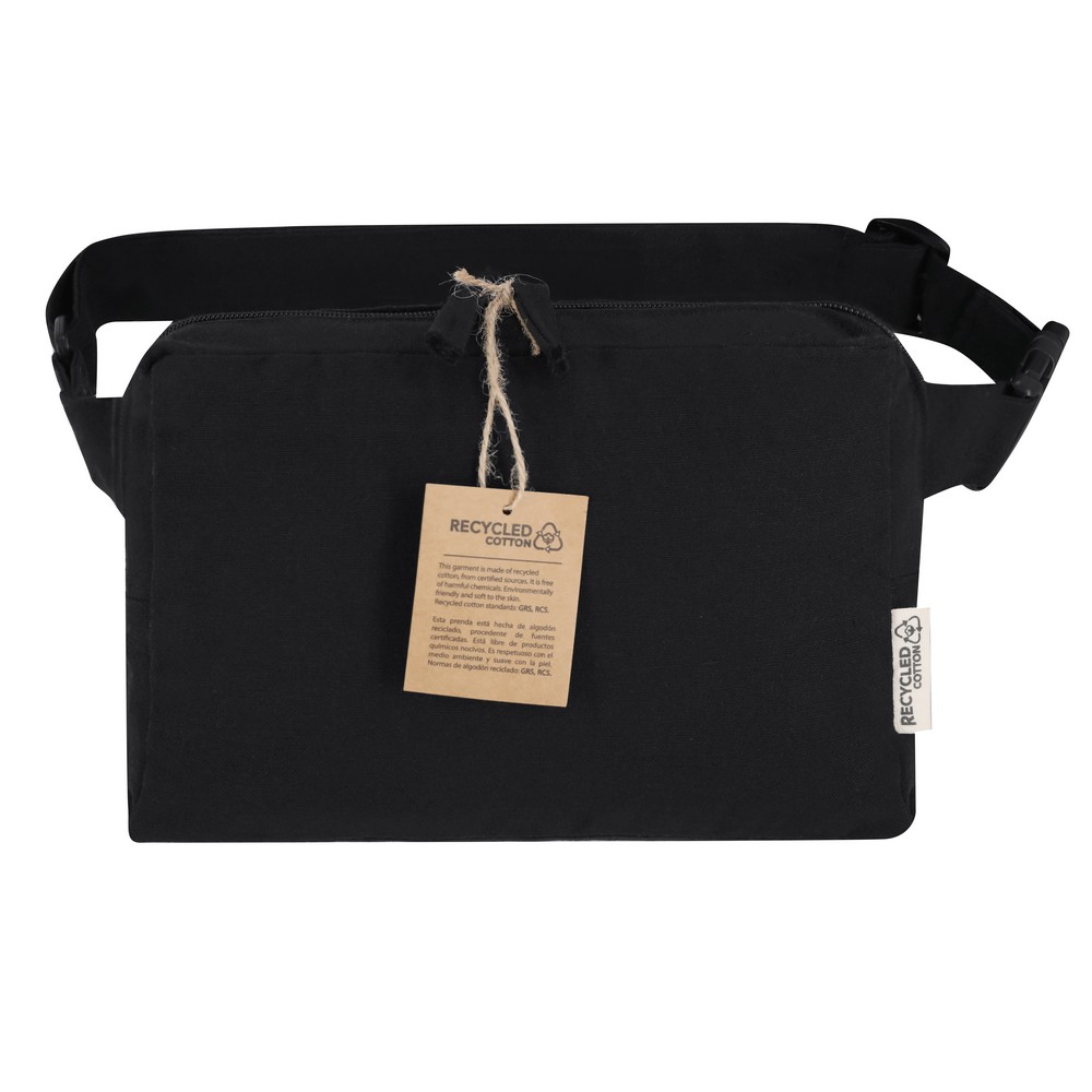 Saszetka zapinana w pasie z płótna z recyklingu P105962X