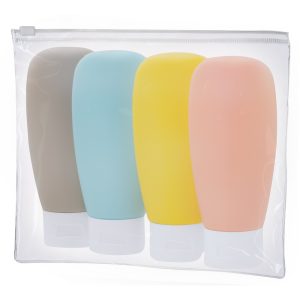 Zestaw podróżny, kosmetyczka, 4 pojemniki P105850X AX-VA665-00