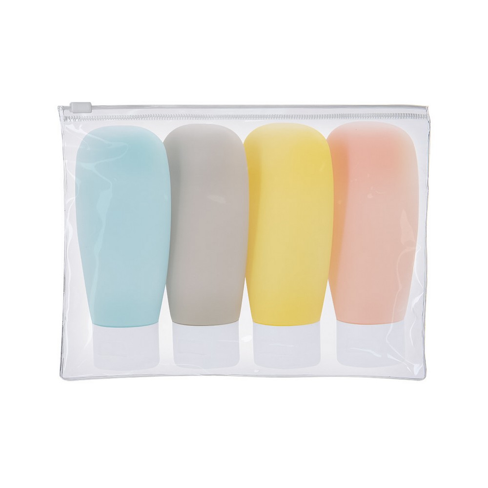 Zestaw podróżny, kosmetyczka, 4 pojemniki P105850X