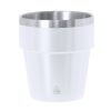 Kubek termiczny 250 ml ze stali nierdzewnej z recyklingu P106194X biały