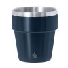 Kubek termiczny 250 ml ze stali nierdzewnej z recyklingu P106194X granatowy