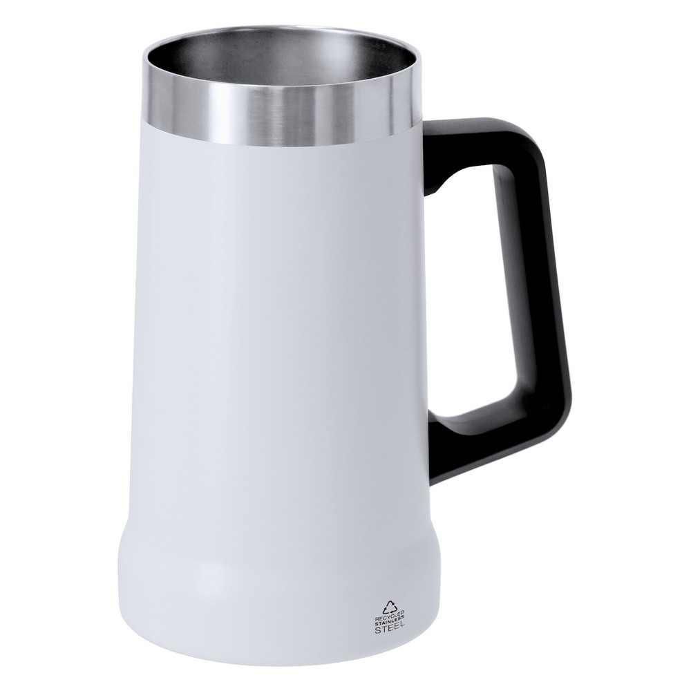 Kubek 700 ml ze stali nierdzewnej z recyklingu P105898X AX-VA686-02