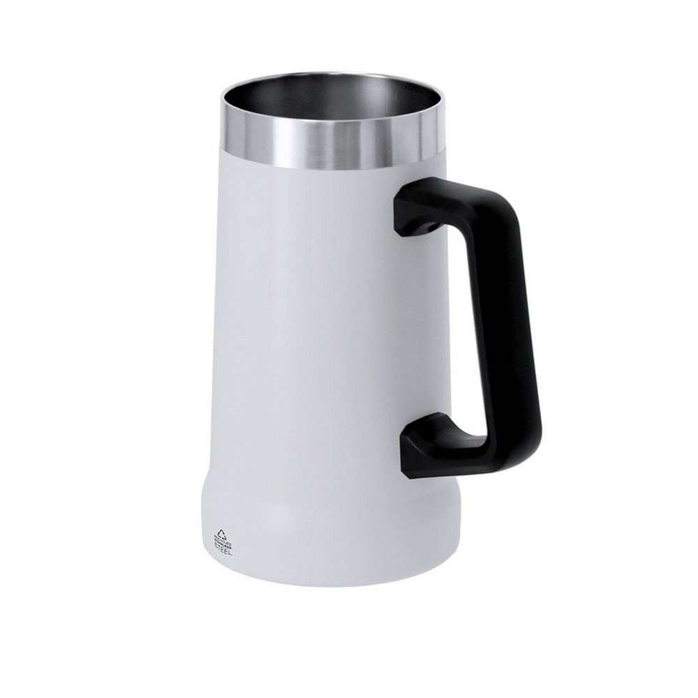 Kubek termiczny 700 ml ze stali nierdzewnej z recyklingu P105898X