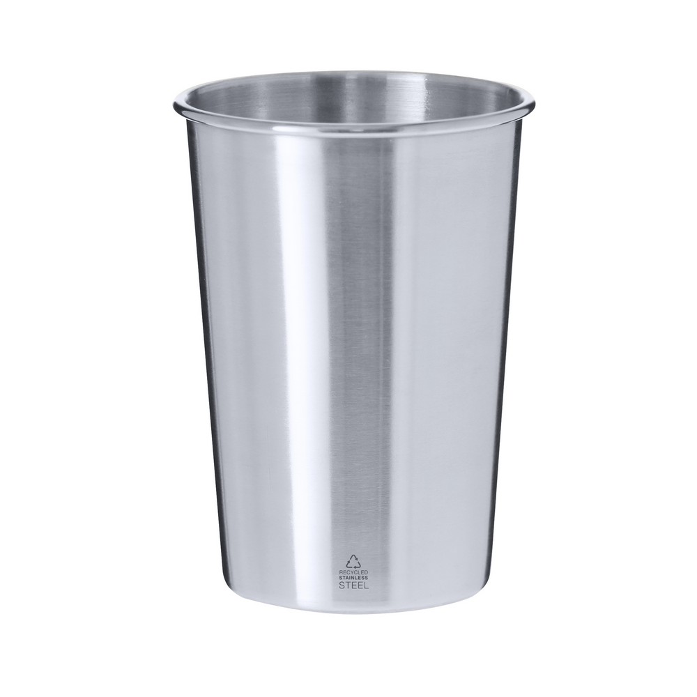 Kubek 350 ml ze stali nierdzewnej z recyklingu P105892X AX-VA687-32