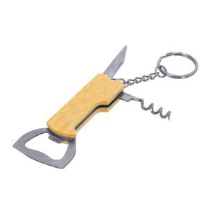 Bambusowy nóż kelnerski, otwieracz do butelek, brelok P105979X AX-VA703-17