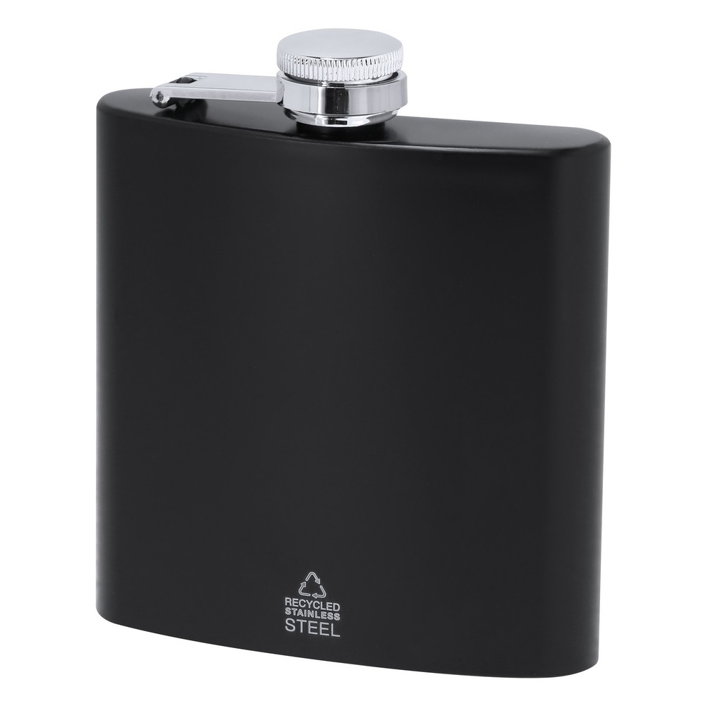 Piersiówka 175 ml ze stali nierdzewnej z recyklingu P106014X AX-VA707-W