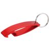 Brelok do kluczy, otwieracz do butelek z aluminium z recyklingu P106024X czerwony