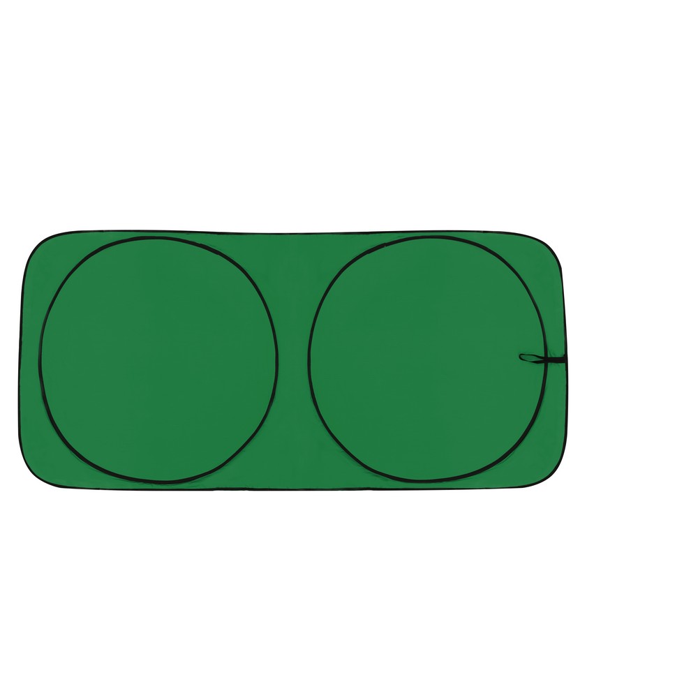 Osłona przeciwsłoneczna do samochodu, składana P105789X zielony