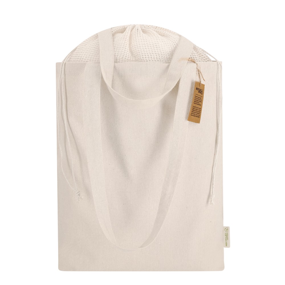 Torba na zakupy z bawełny z recyklingu P105961X