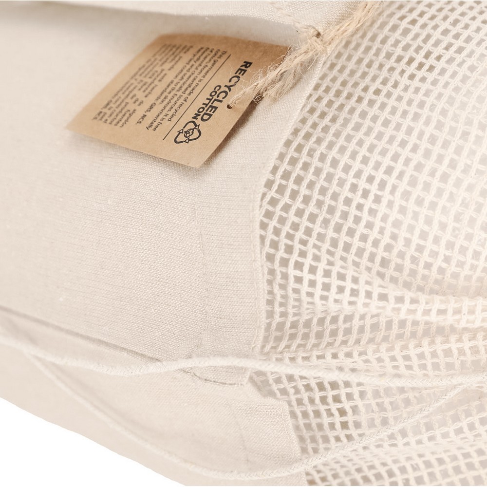 Torba na zakupy z bawełny z recyklingu P105961X