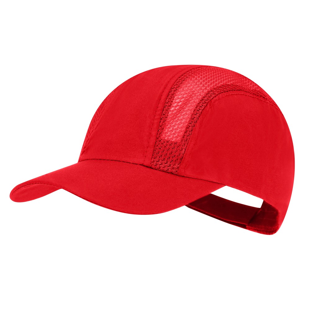 Czapka z daszkiem P105762X czerwony