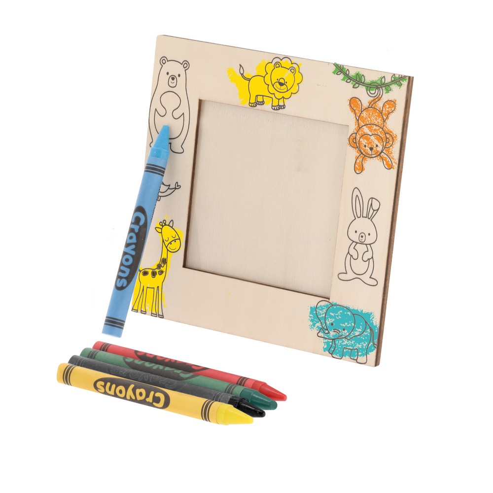 Ramka do zdjęć do kolorowania, kredki P105774X AX-VA762-00