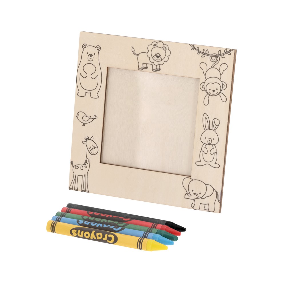 Ramka do zdjęć do kolorowania, kredki P105774X