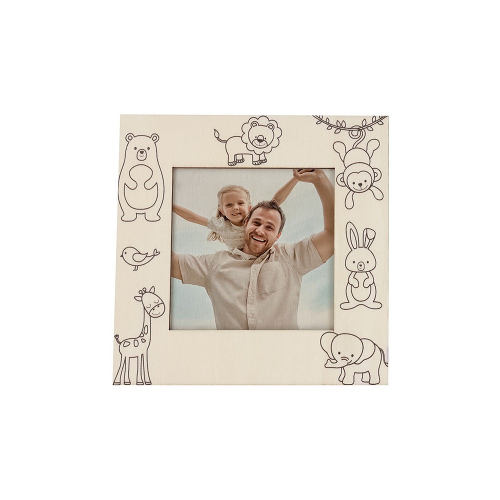 Ramka do zdjęć do kolorowania, kredki P105774X