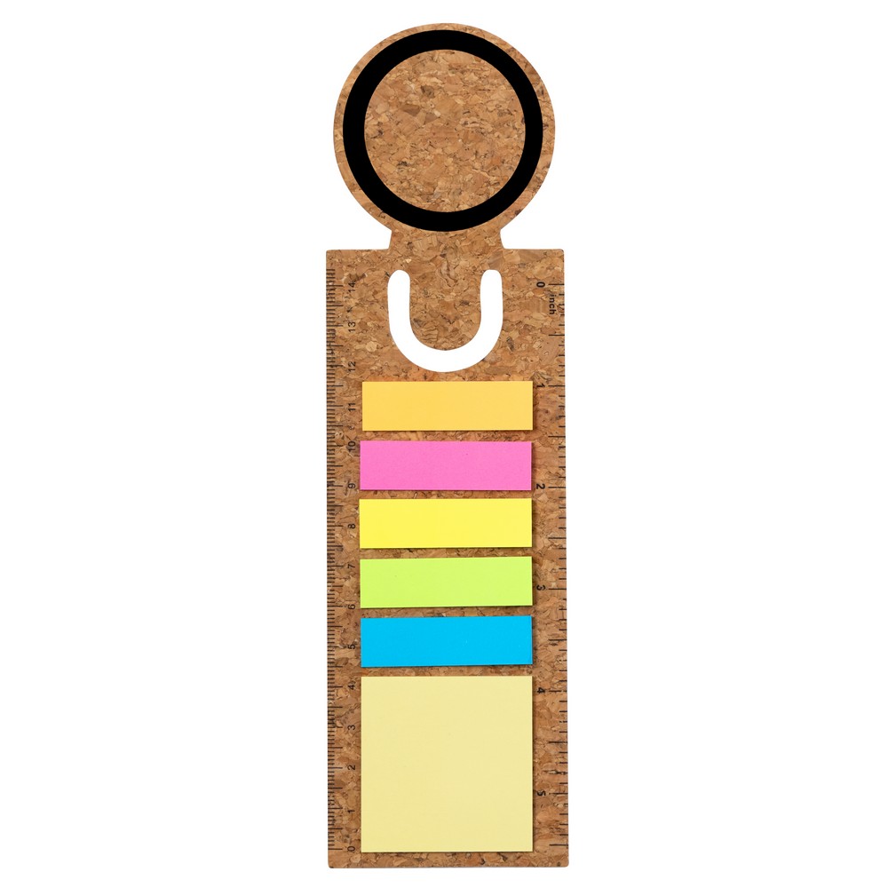 Zestaw do notatek, karteczki samoprzylepne, linijka P105973X