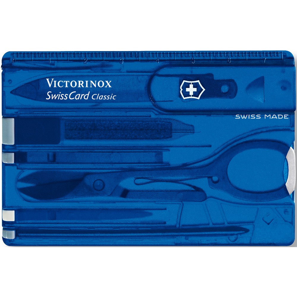 Narzędzie wielofunkcyjne Victorinox SwissCard Classic P105519X niebieski