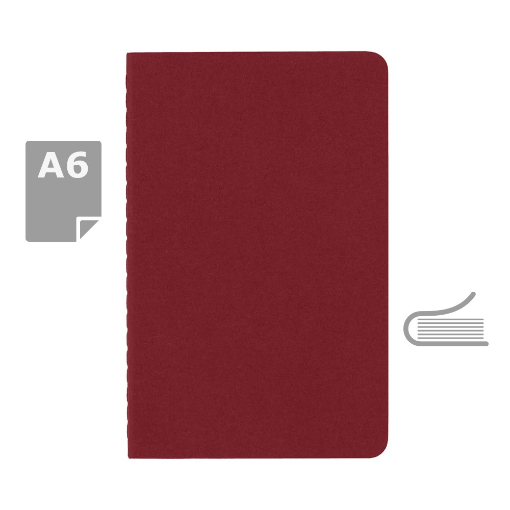 Zeszyt MOLESKINE Cahier Journal ok. A6 P104853X czerwony