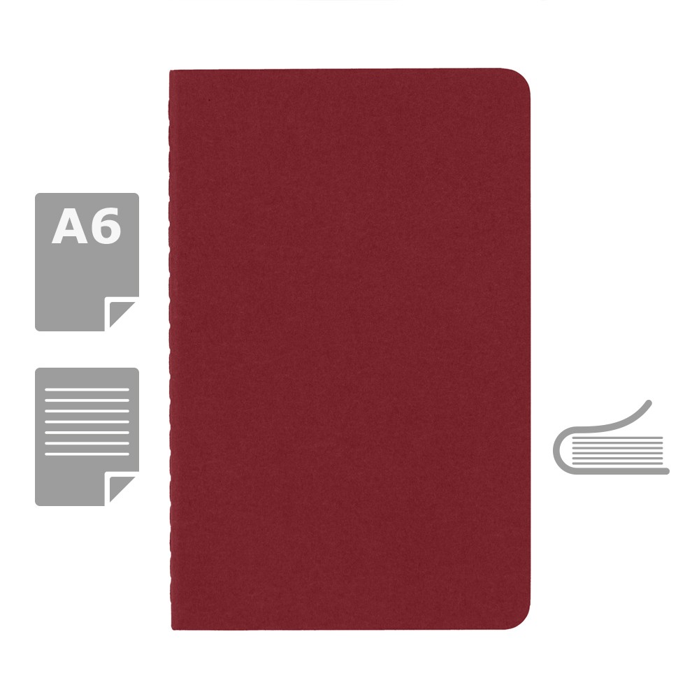 Zeszyt MOLESKINE Cahier Journal ok. A6 P008359X czerwony