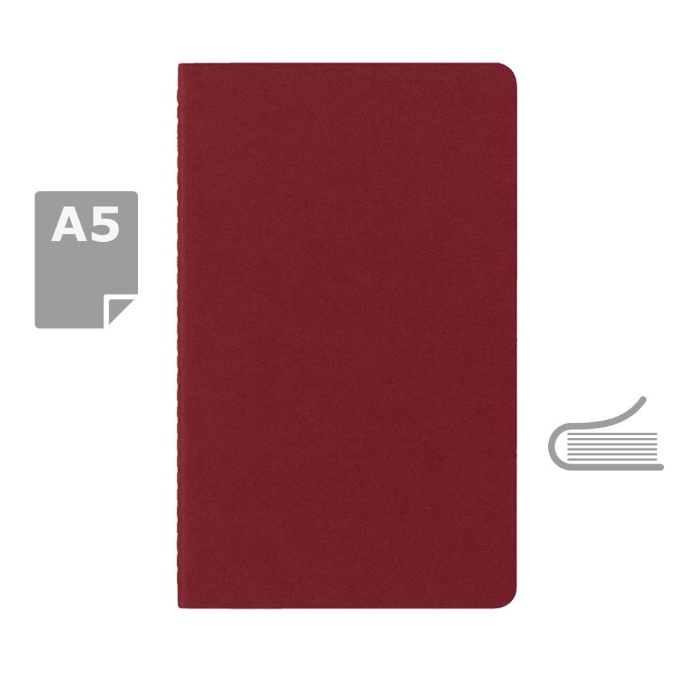 Zeszyt MOLESKINE Cahier Journal ok. A5 P008348X czerwony