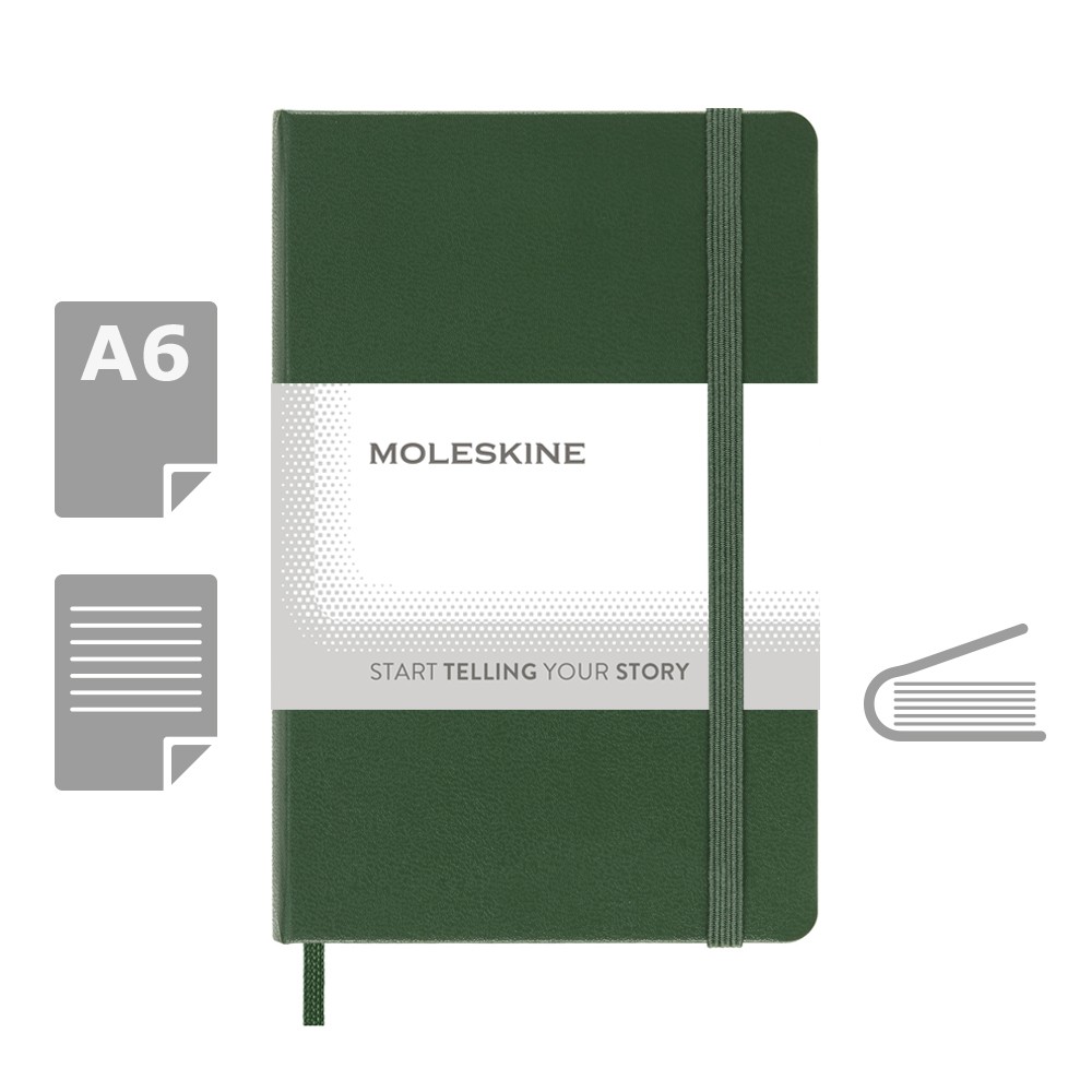 MOLESKINE Notatnik ok. A6 P012740X khaki