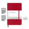 MOLESKINE Notatnik ok. A6 P007548X czerwony