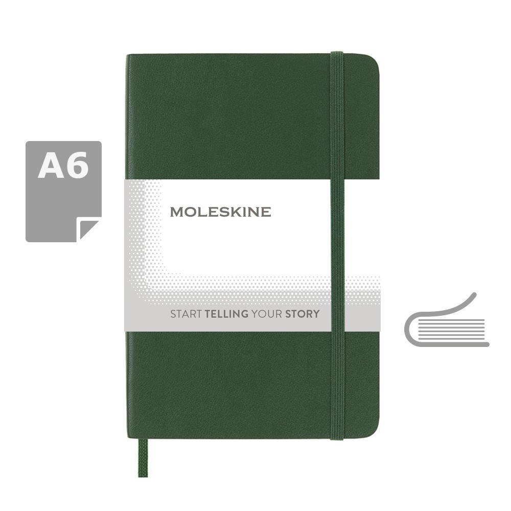 MOLESKINE Notatnik ok. A6 P007555X khaki