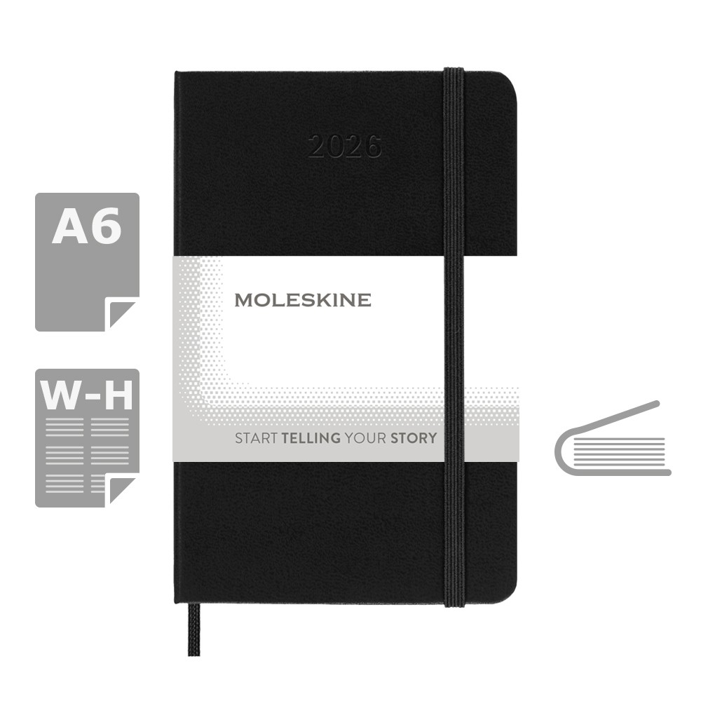 Kalendarz MOLESKINE 2026 P104875X AX-VM295-03/2026