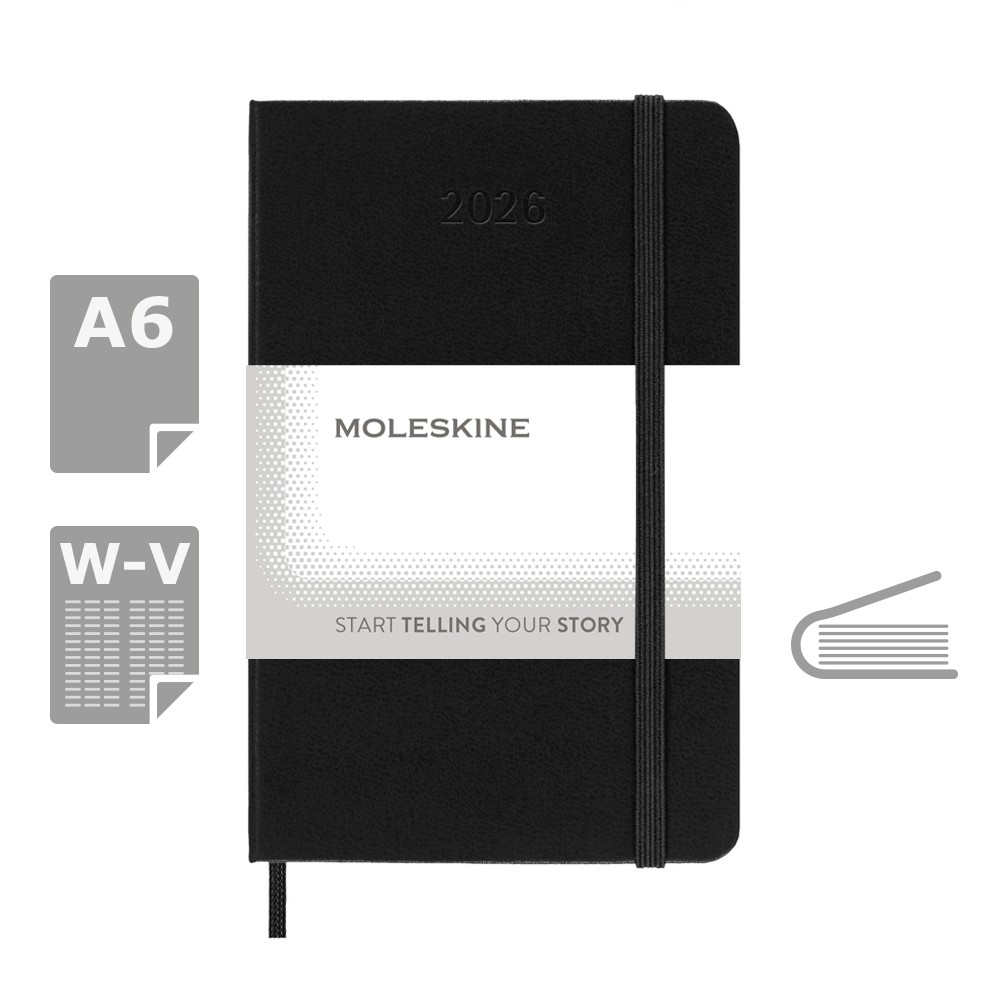 Kalendarz MOLESKINE 2026 P104876X AX-VM296-03/2026