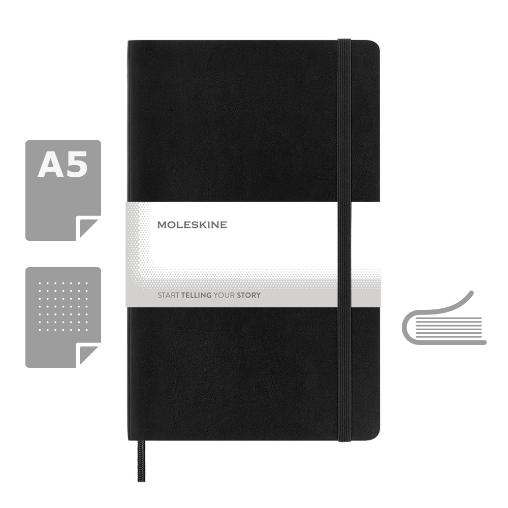 MOLESKINE Notatnik ok. A5 P104877X AX-VM300-W